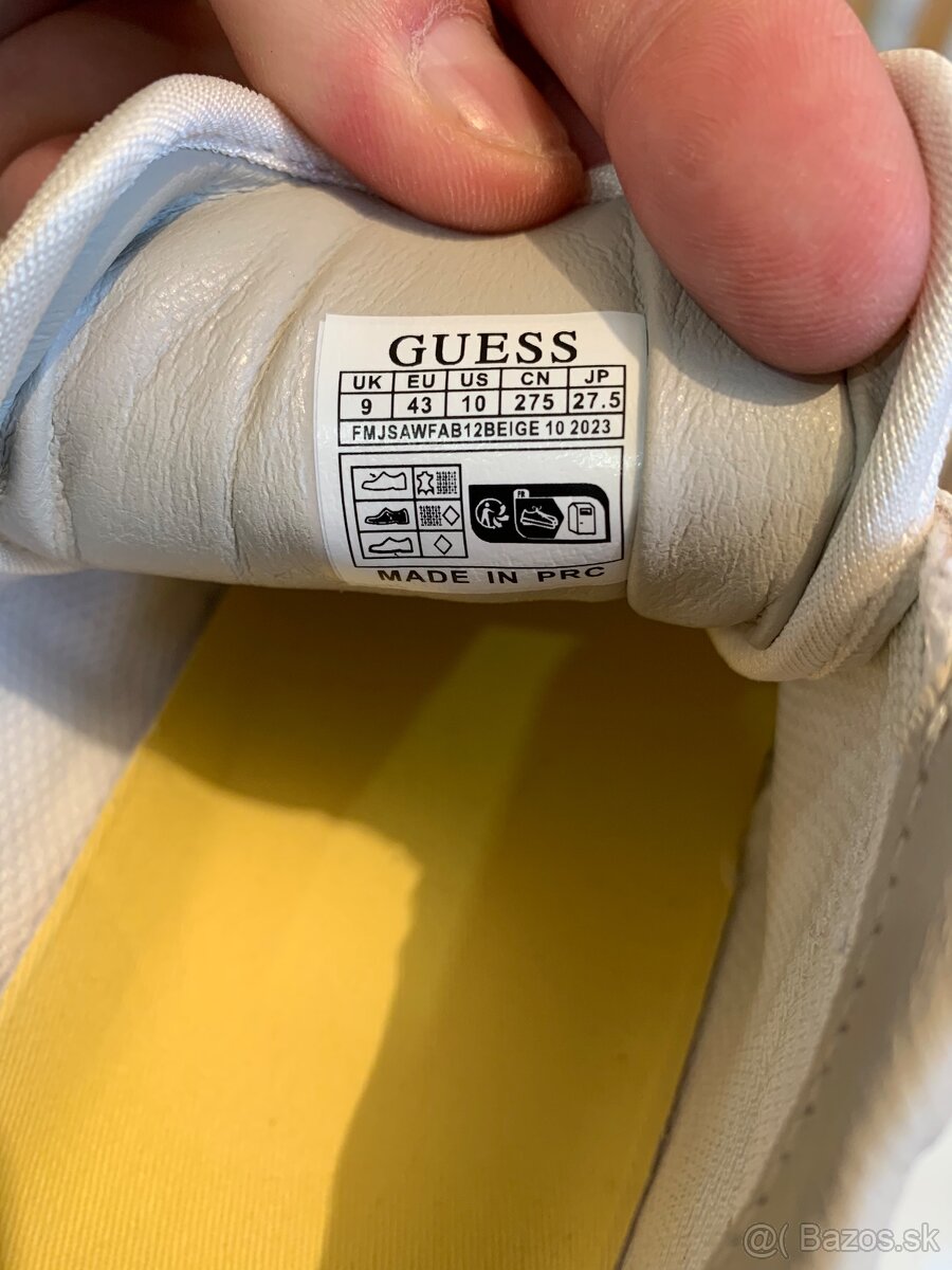 Tenisky GUESS SAVA LOW - 8