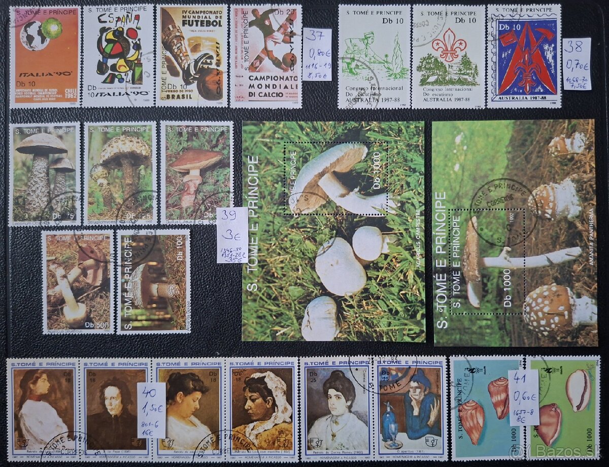 Postove znamky Mix 5 (99poloziek) - 8