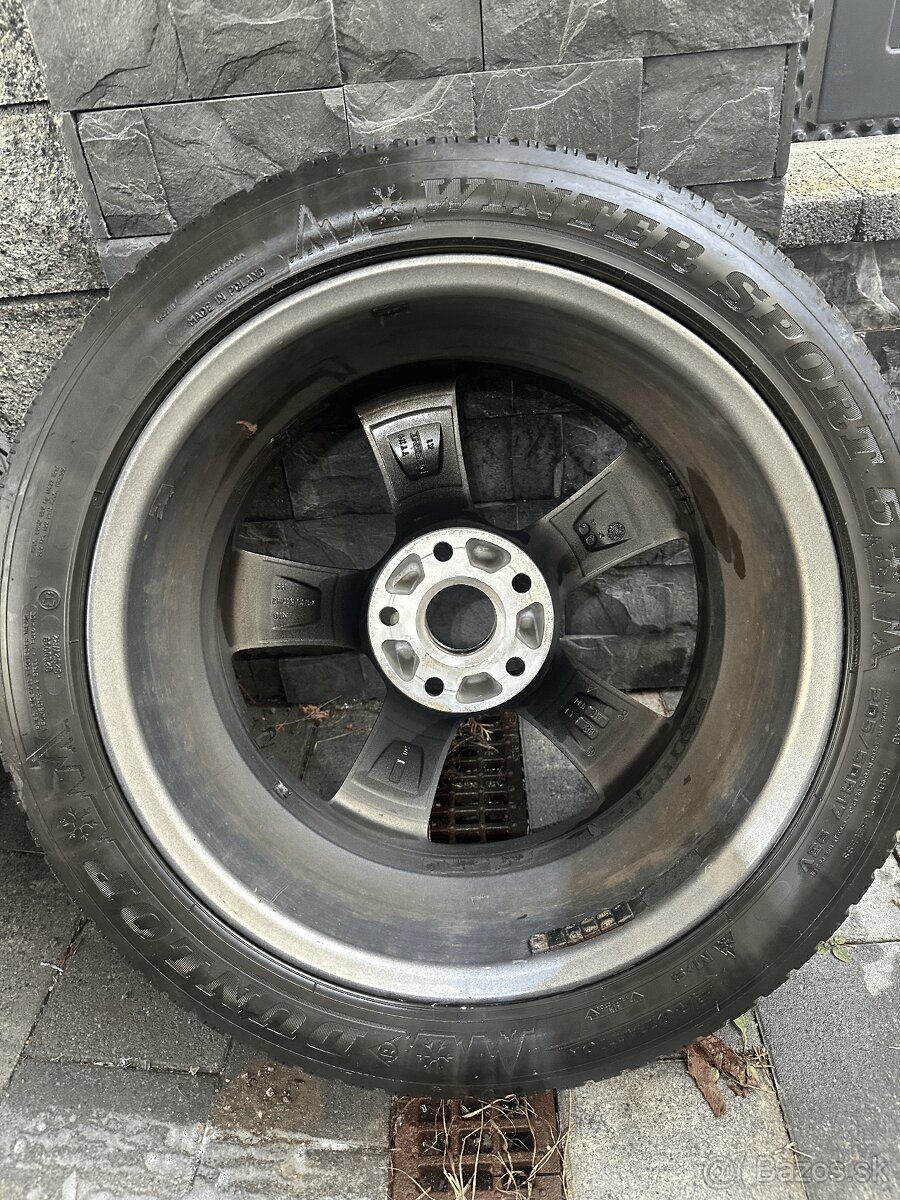 R17 Dezent TTX9 Elektrony + Zimné gumy Dunlop 205/50/R17 - 8