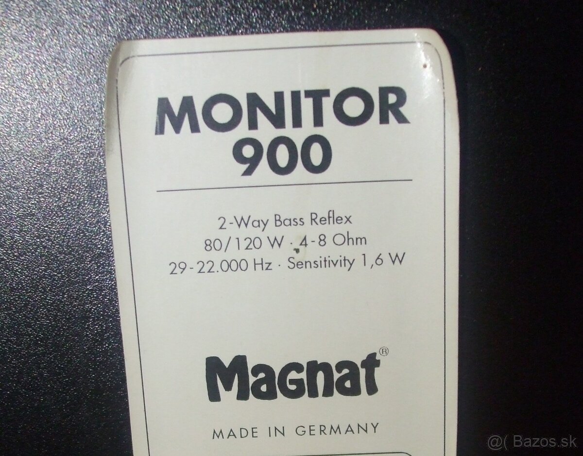 120W reproduktory MAGNAT Monitor, 80x22x26cm, Germany, AB20 - 8