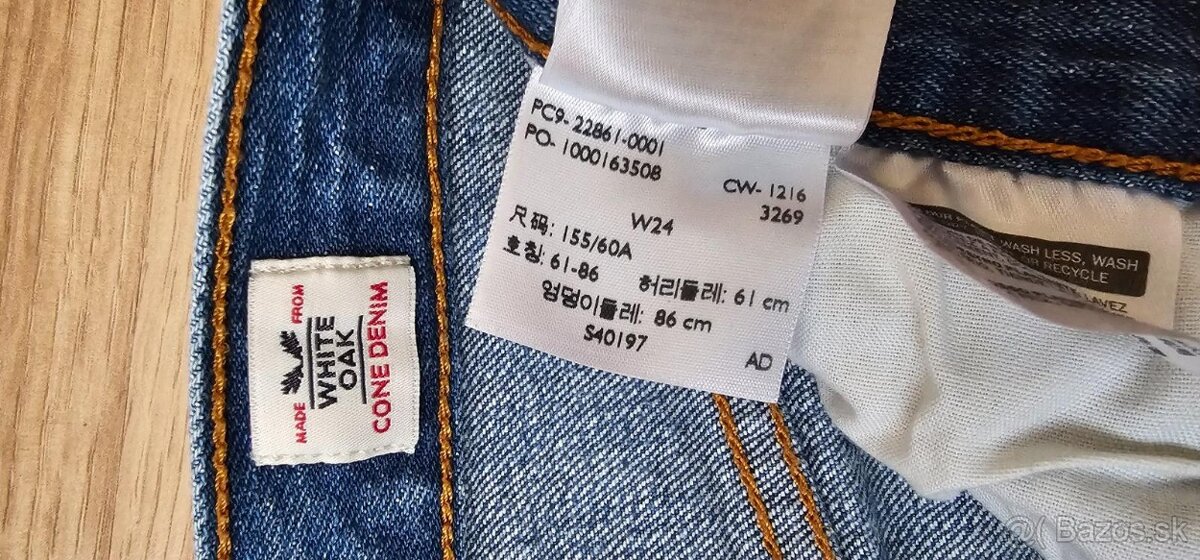 Dámske kvalitné rifle Levis 24 - 8