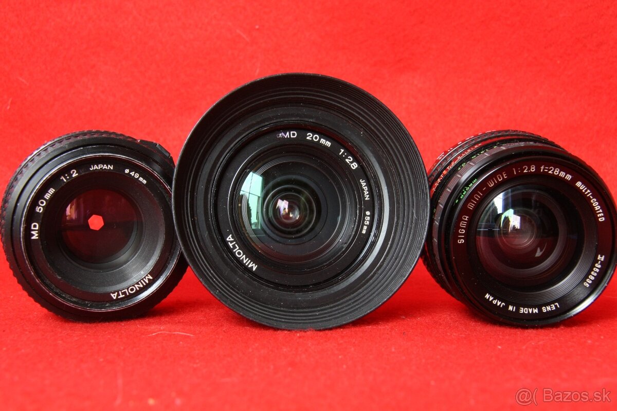 Objektívy MINOLTA - 8