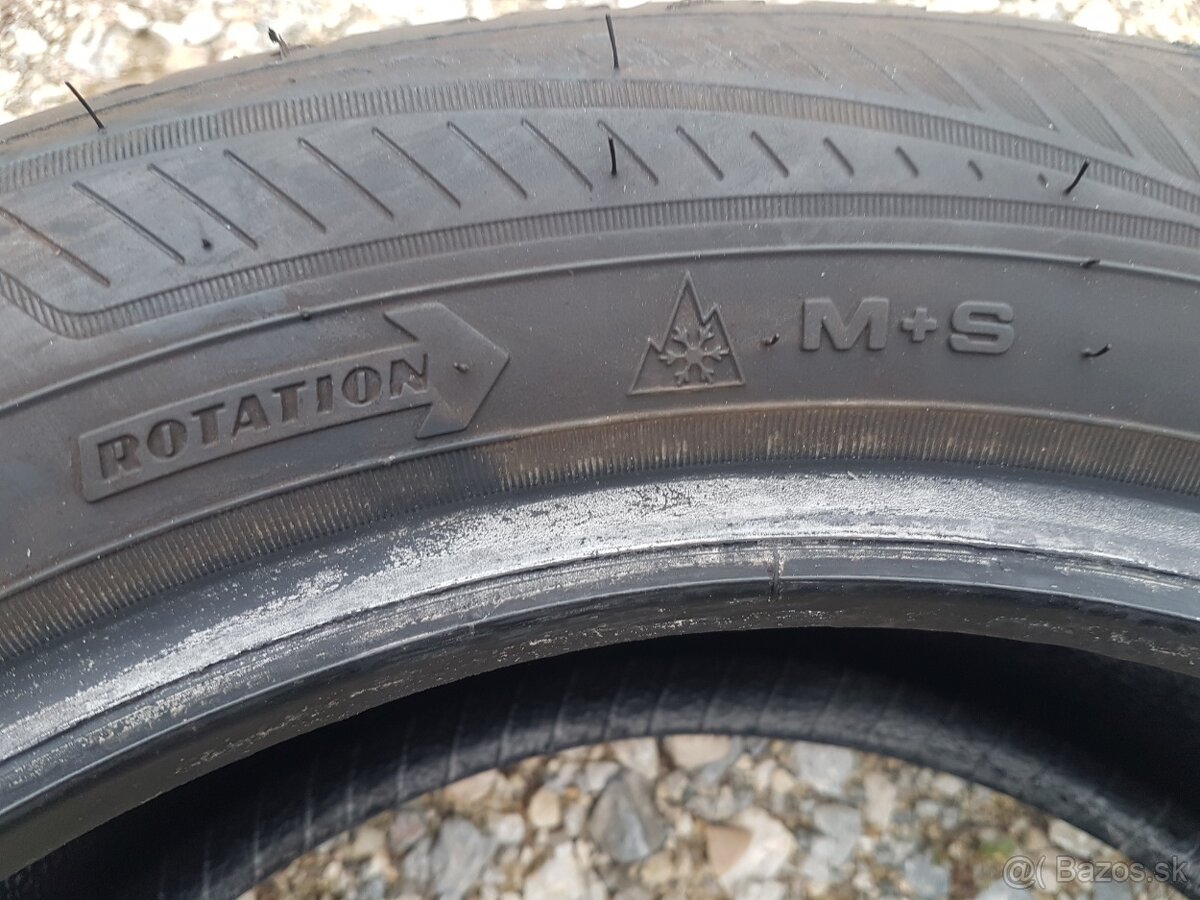 215/55 r17 celoročné pneumatiky 2ks Goodyear DOT2024 - 8