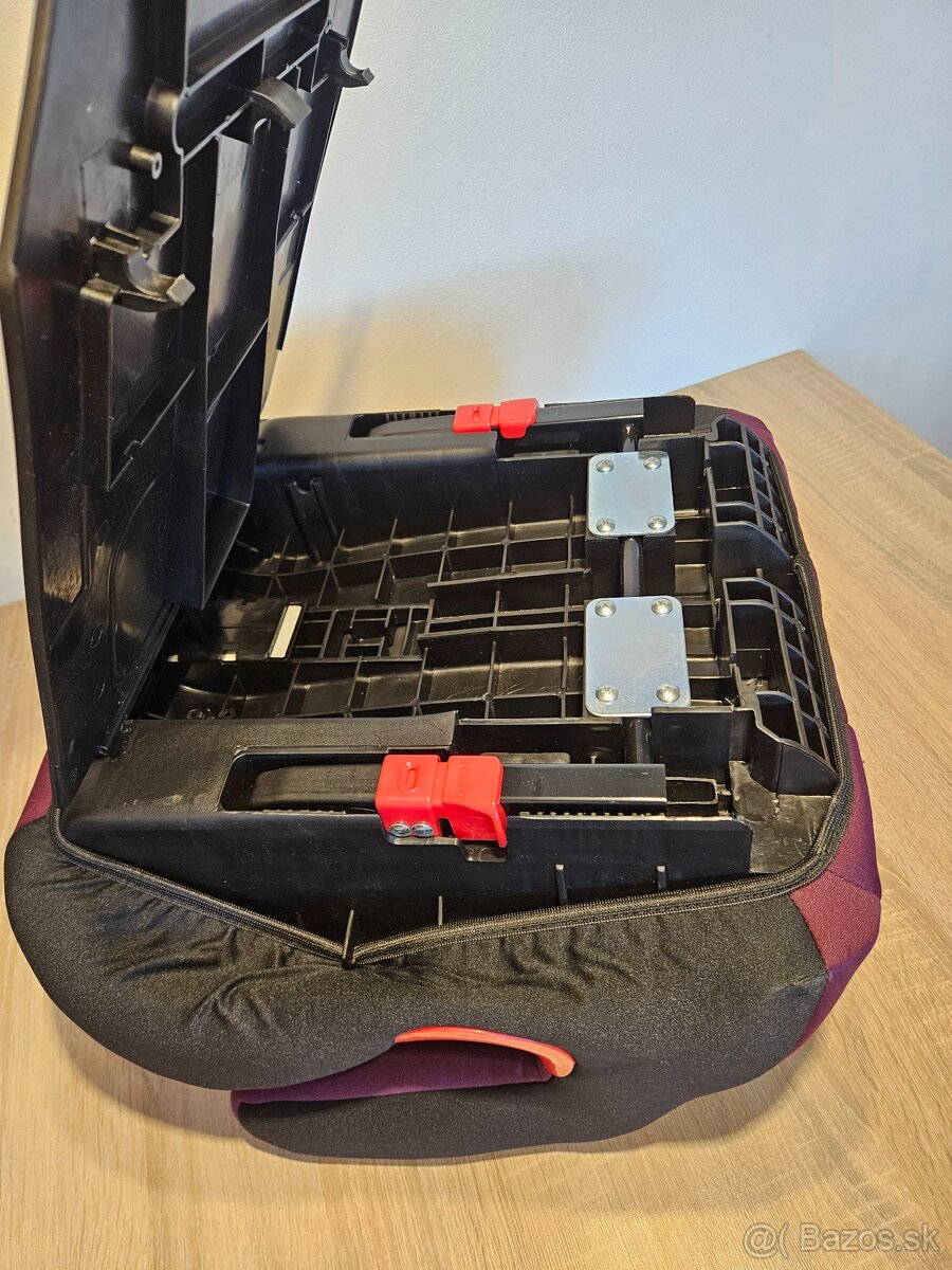 Autosedačka - podsedák CARETERO Puma Isofix Bordová - 8