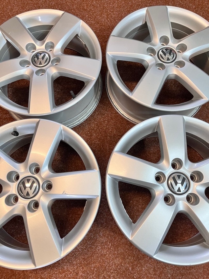 5x112 R16 originál alu VW Golf Caddy - ET 50 - 8