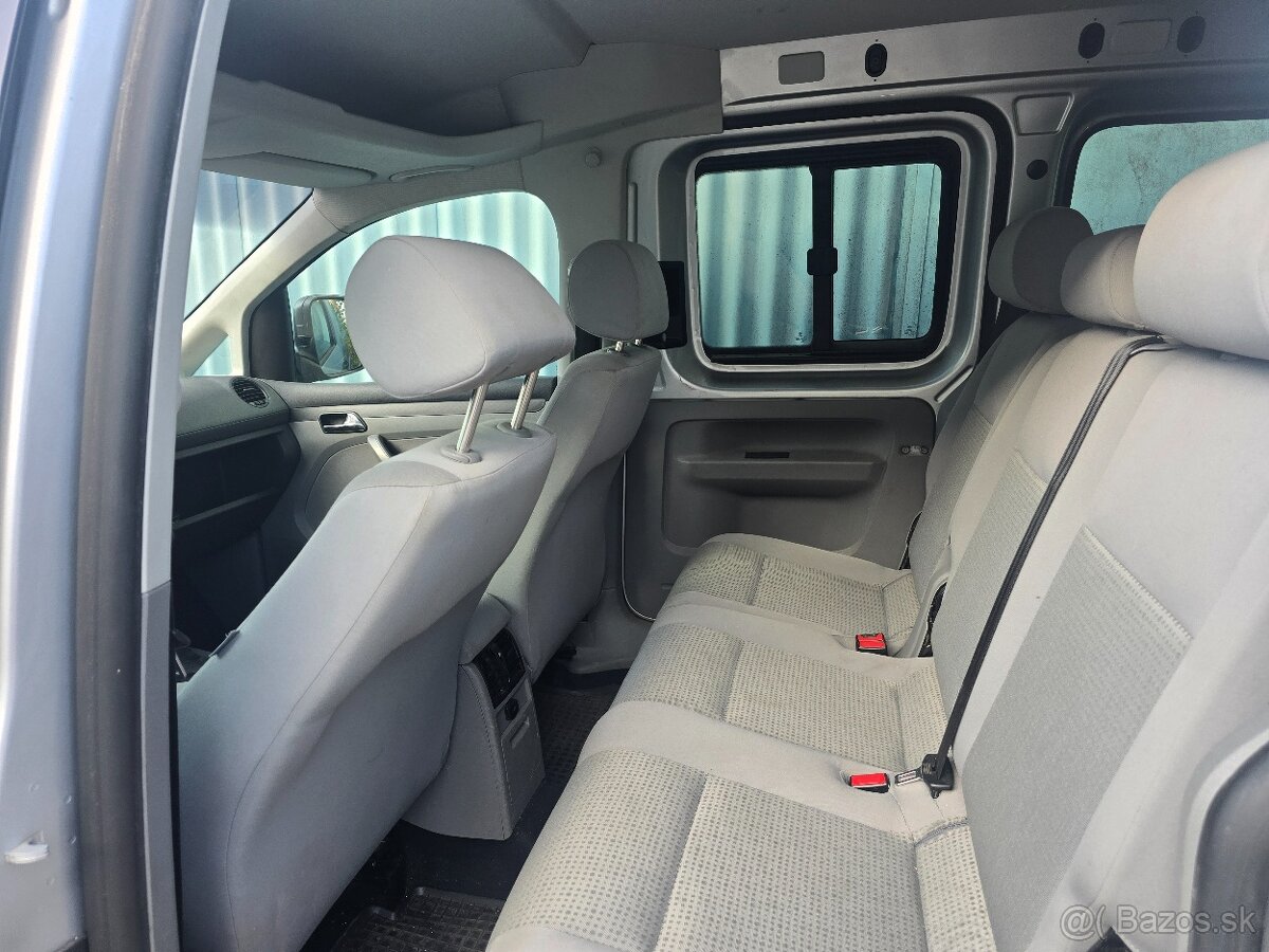 Vw caddy 1.9 77kw 4x4 7 miestna - 8