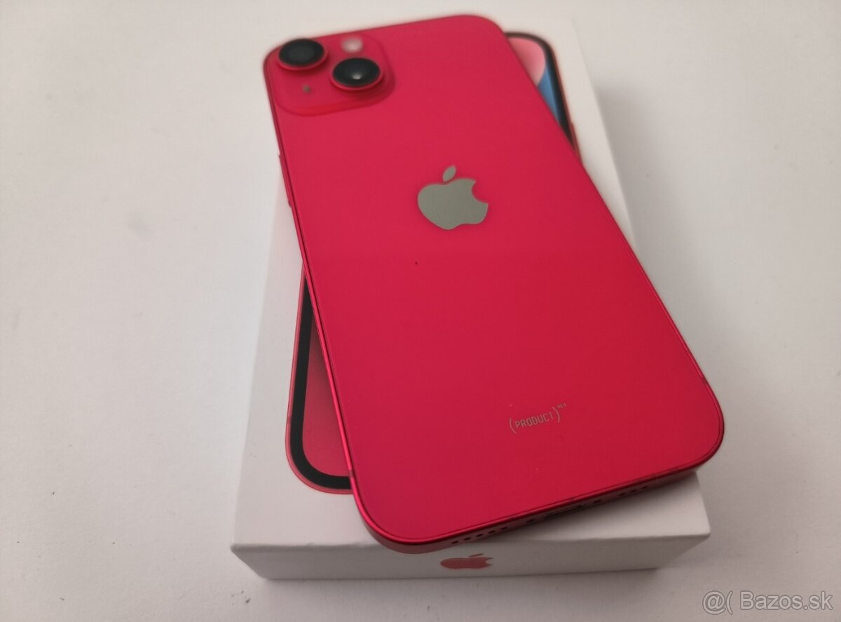apple iphone 14 128gb Red 100% Batéria - 8