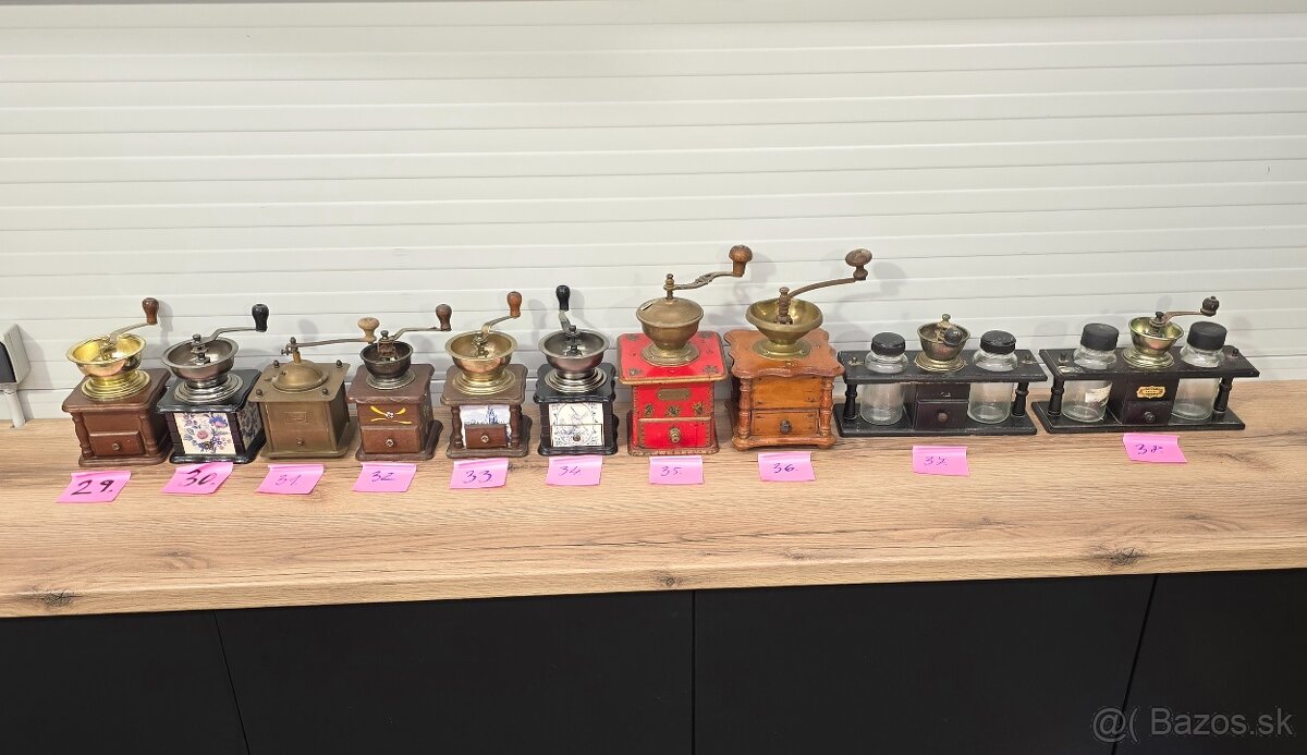 Staré mlynčeky na kávu - 8