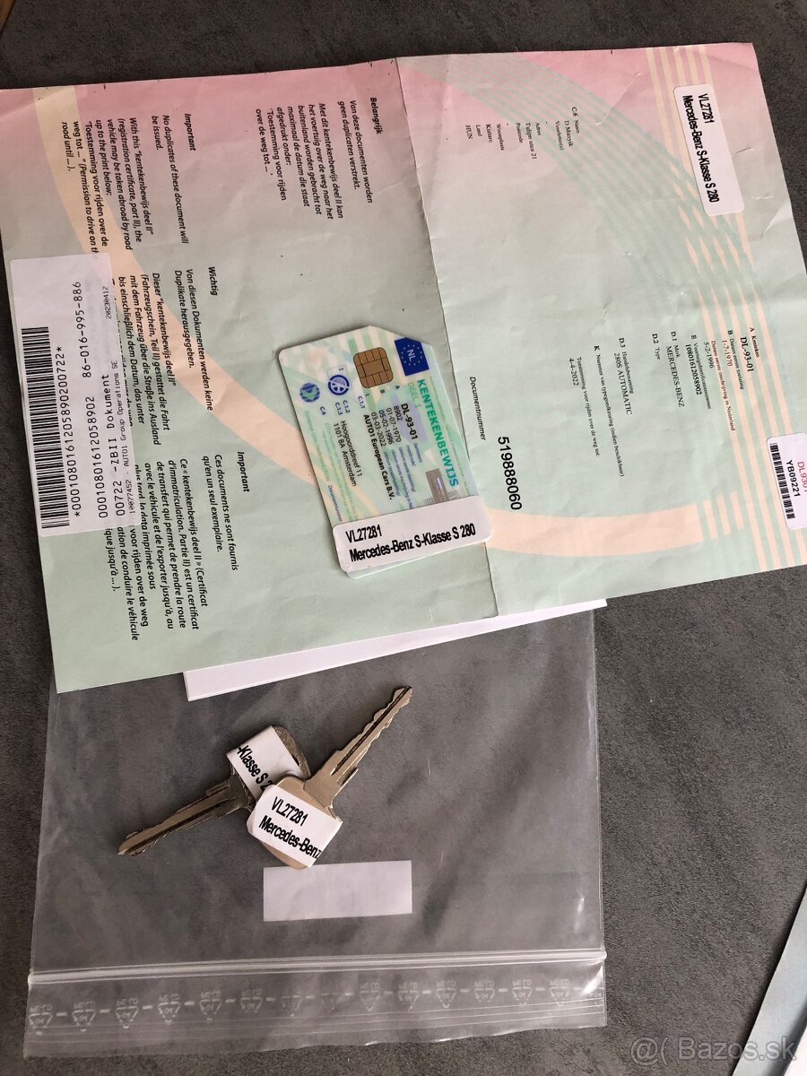 Mercedes-Benz 280 SE. W 108 - 8