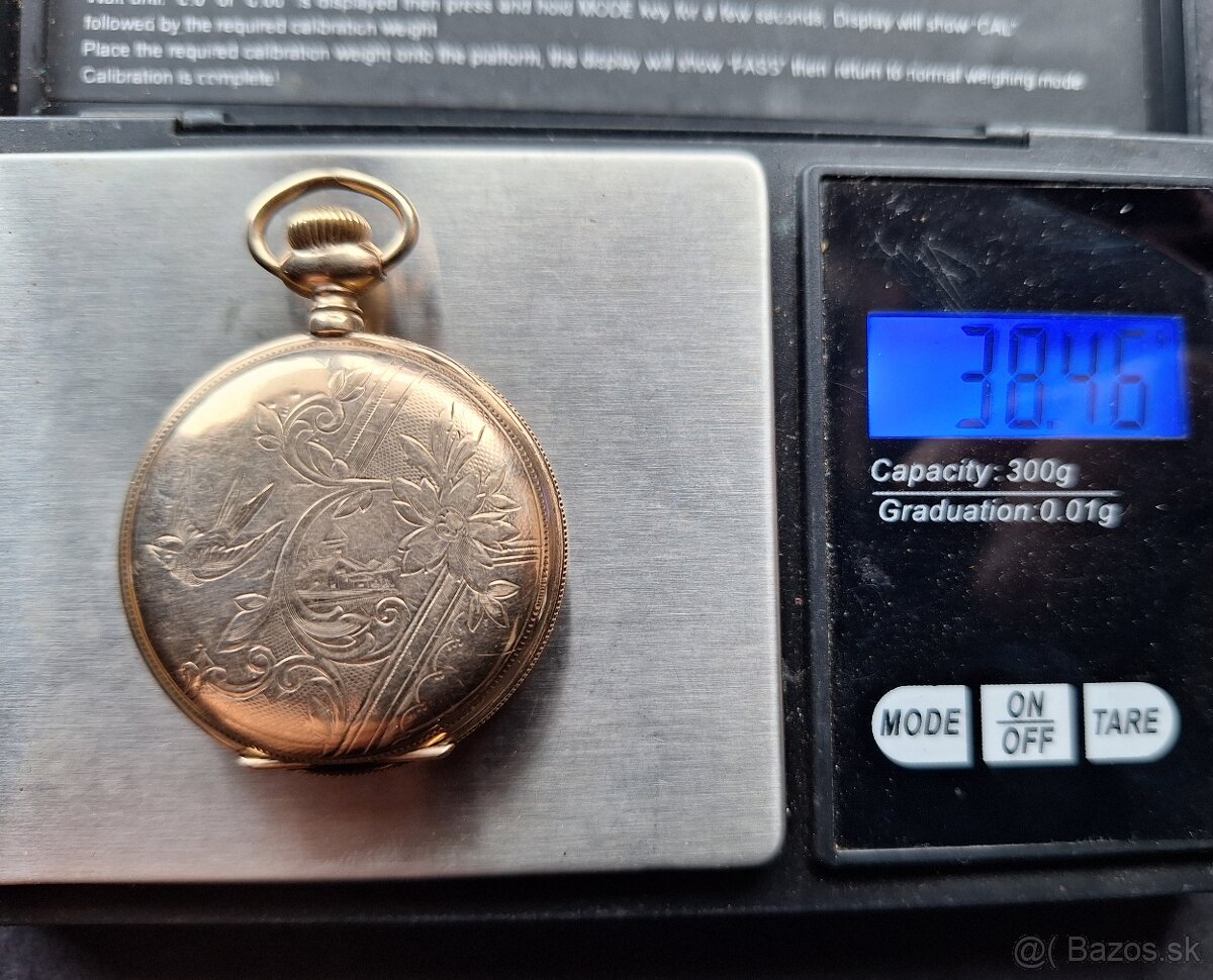 Zlaté vreckové hodiny - 8