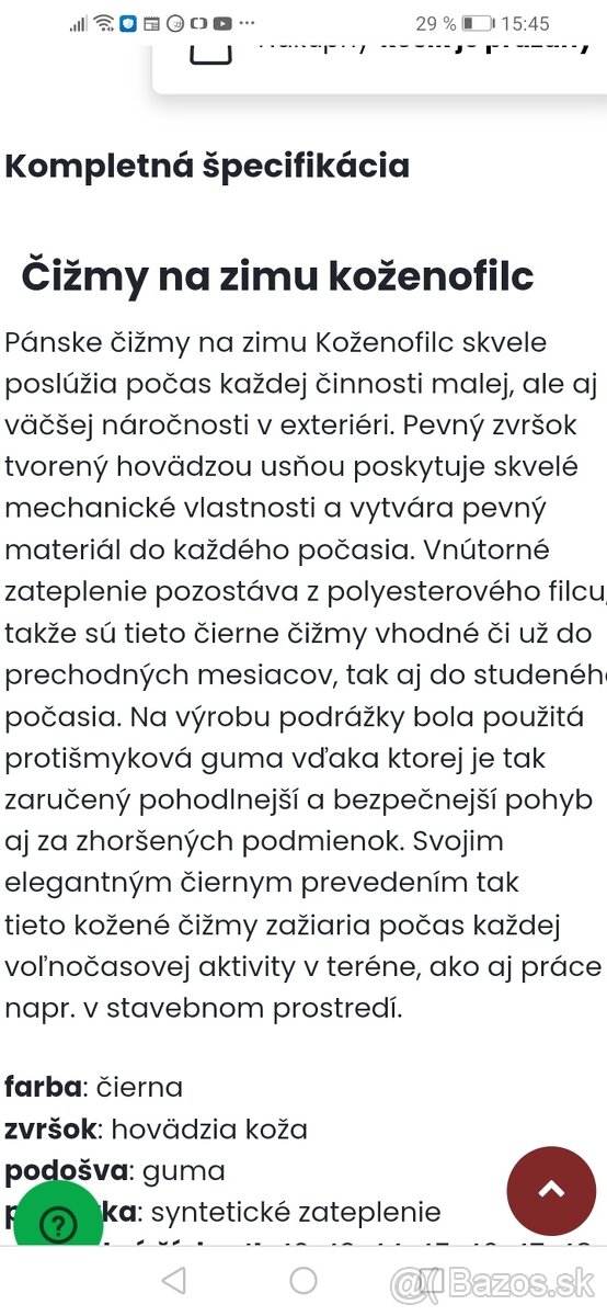 Zimná vysoká obuv - Kapce. - 8
