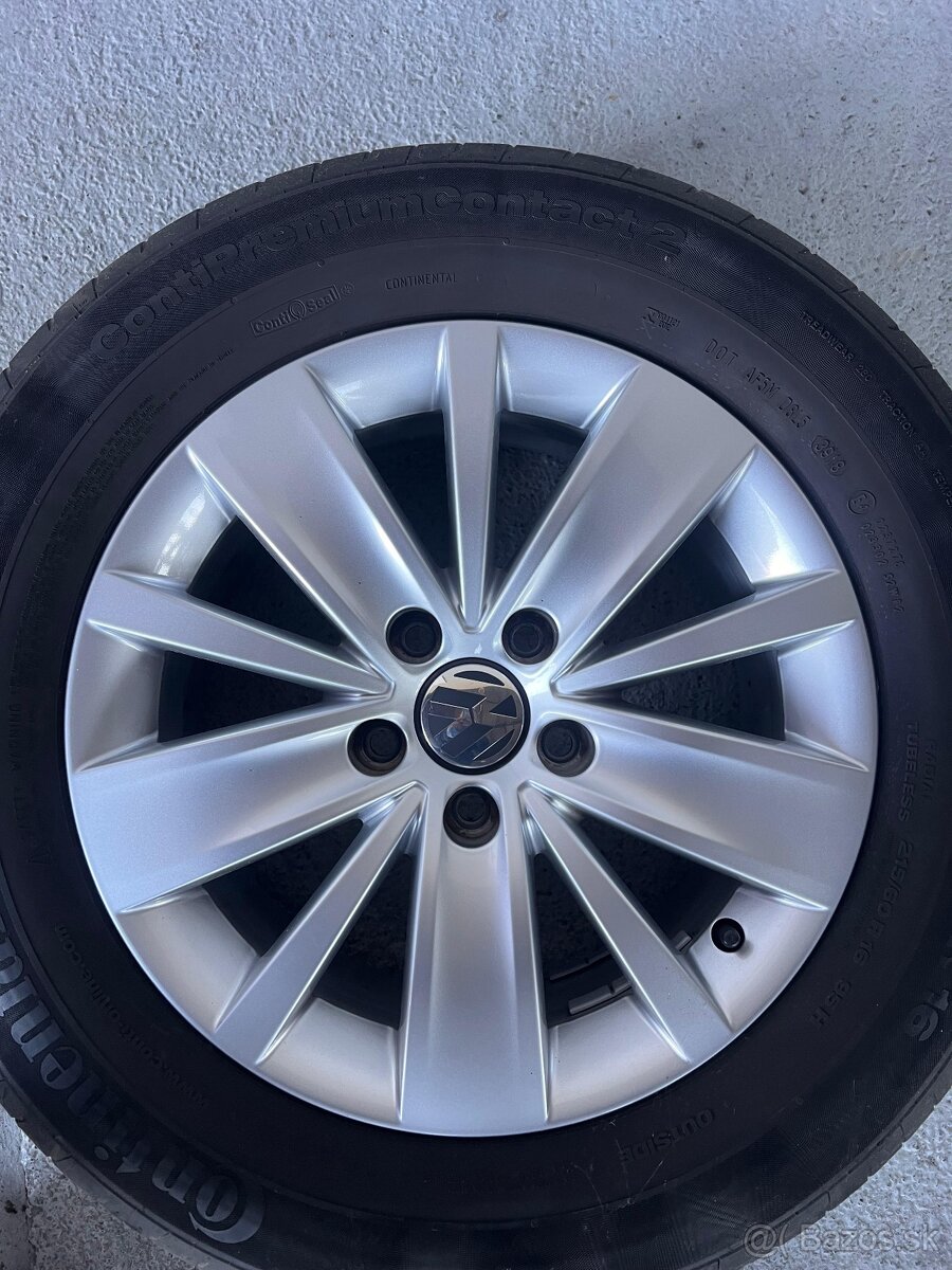 Continental ContiPremiumContact 2 letné, 215/60 R16, 5x112 - 8