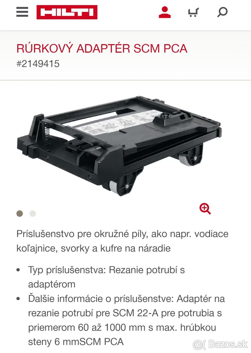 HILTI príslušenstvo - 8