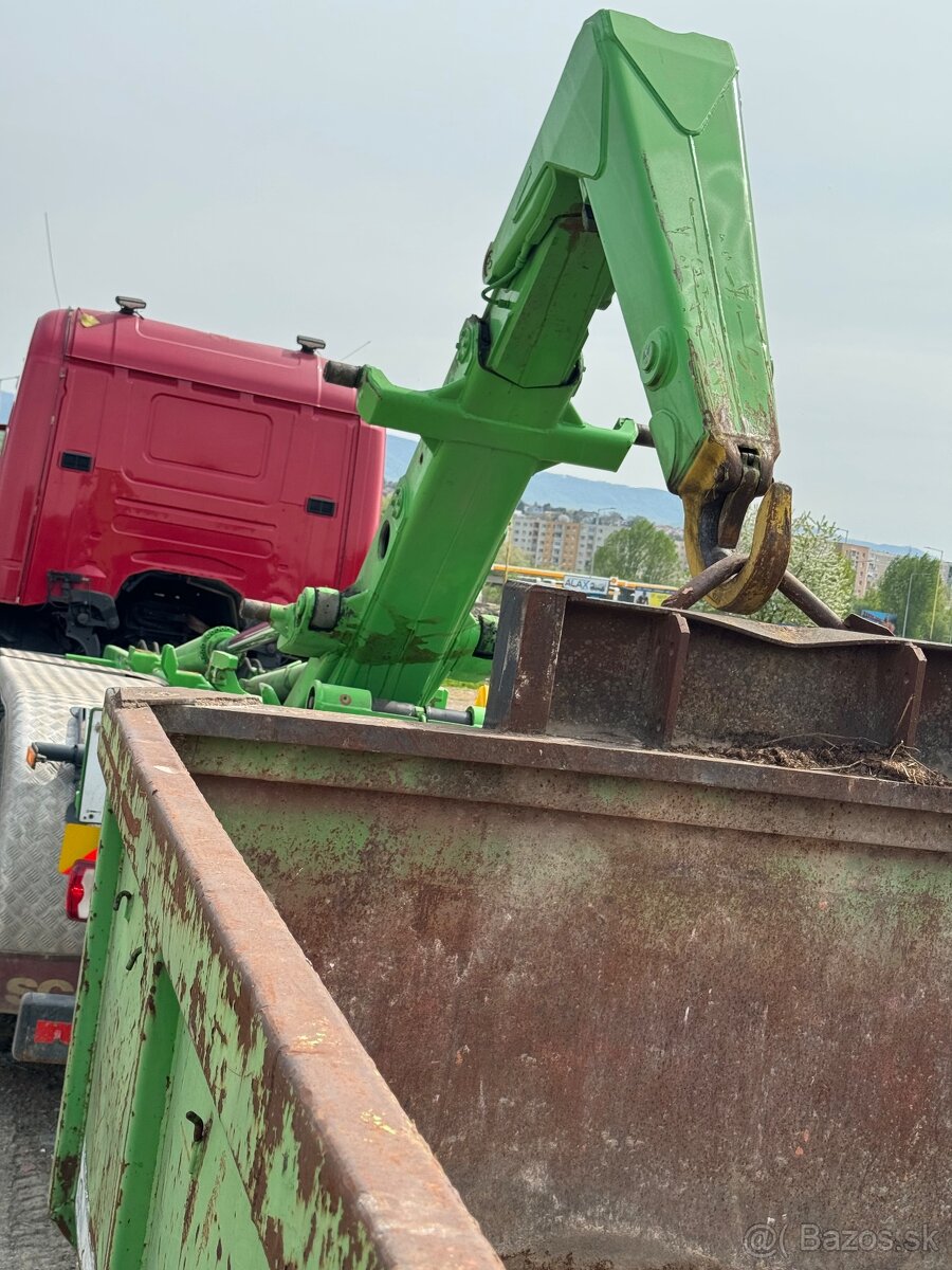 SCANIA R450, euro6, hákový nosič kontajnera - 8