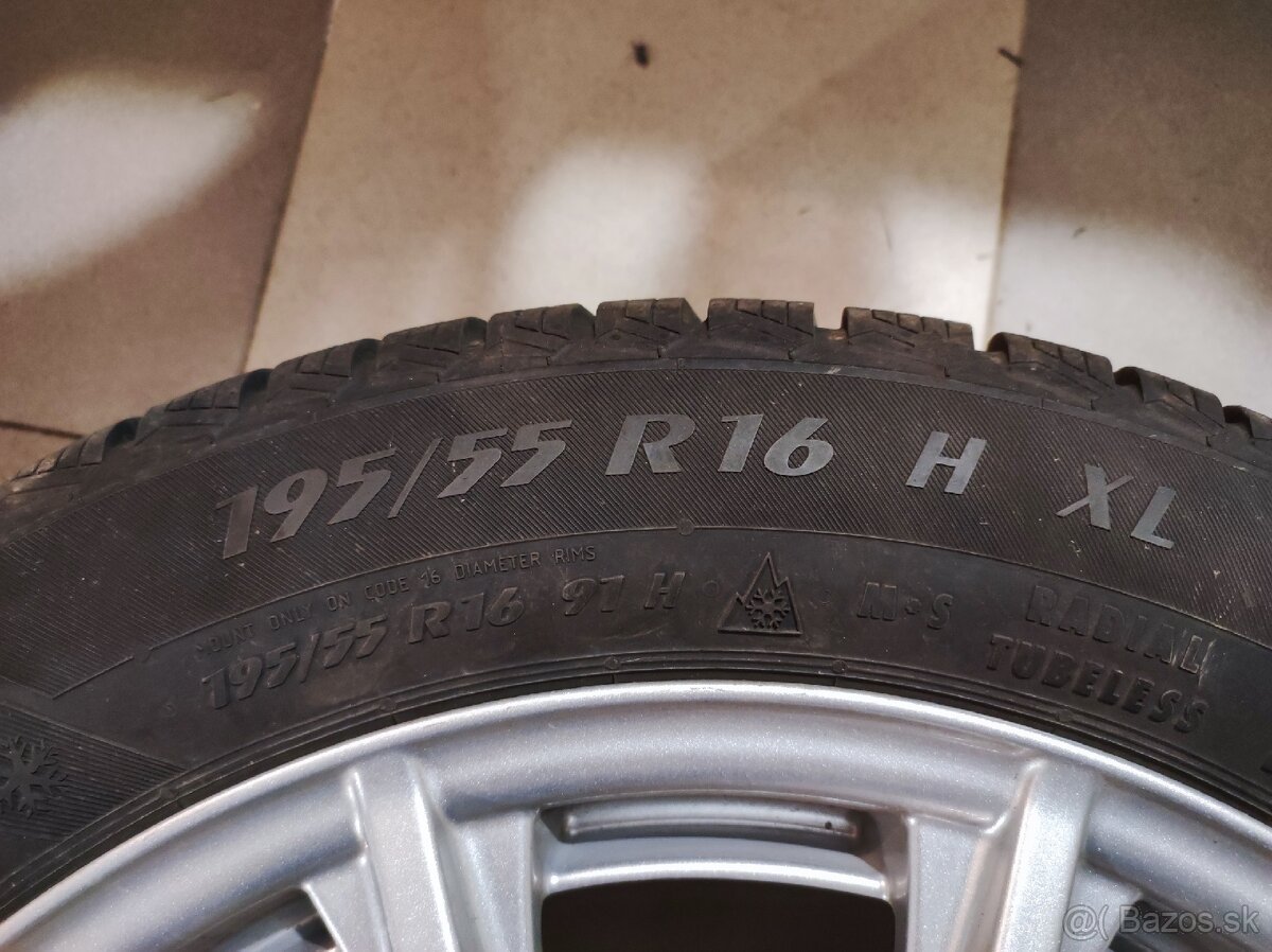 Zimná sada 195/55 R16 Mercedes - 8