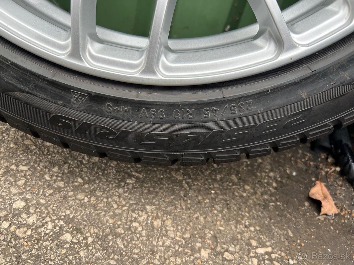Disky zimná sada audi a7, 5x112 , r19 , 235/45R19 - 8