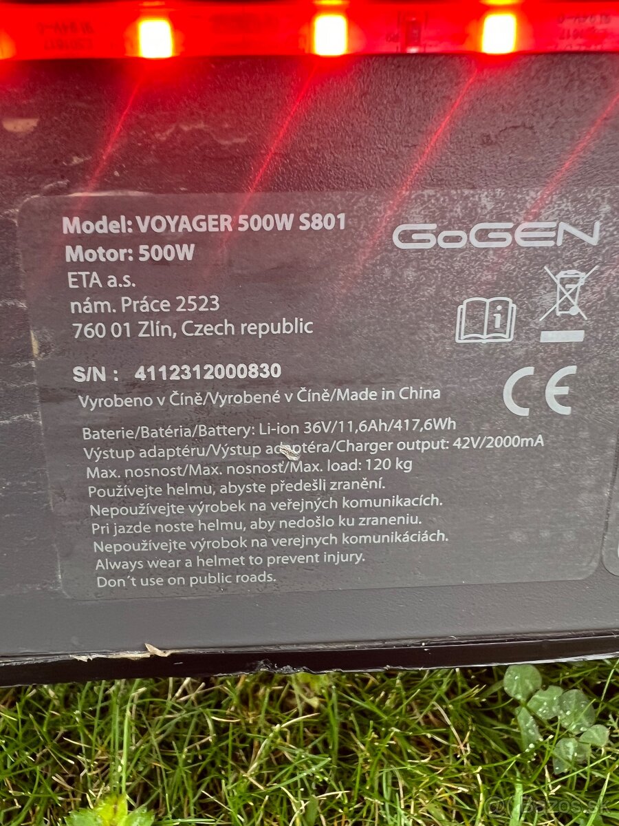 Gogen voyager s801 - 8