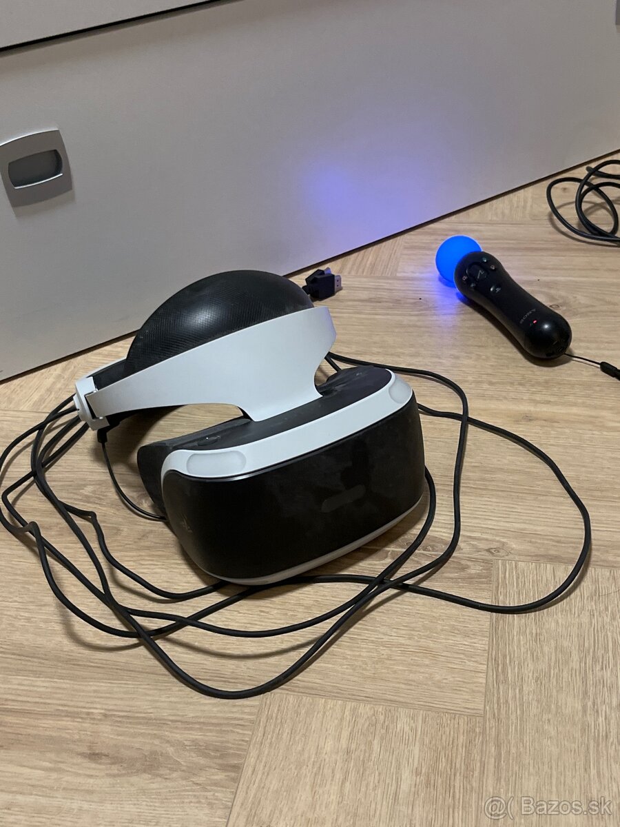 Virtuálna realita ps4 kompatibilná s ps5 + ps move ovládač - 8