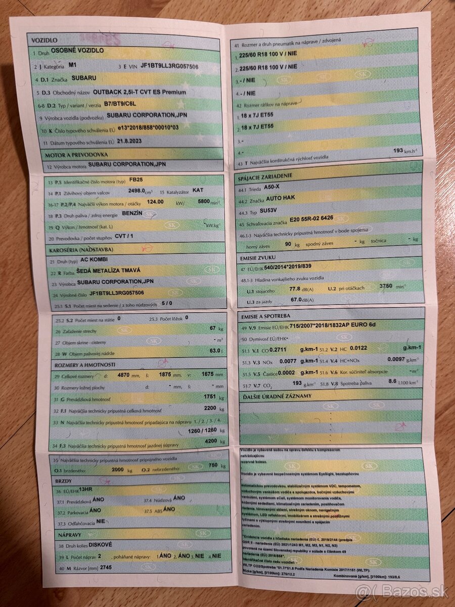Subaru Outback 2025 , Premium, zaruka - 8
