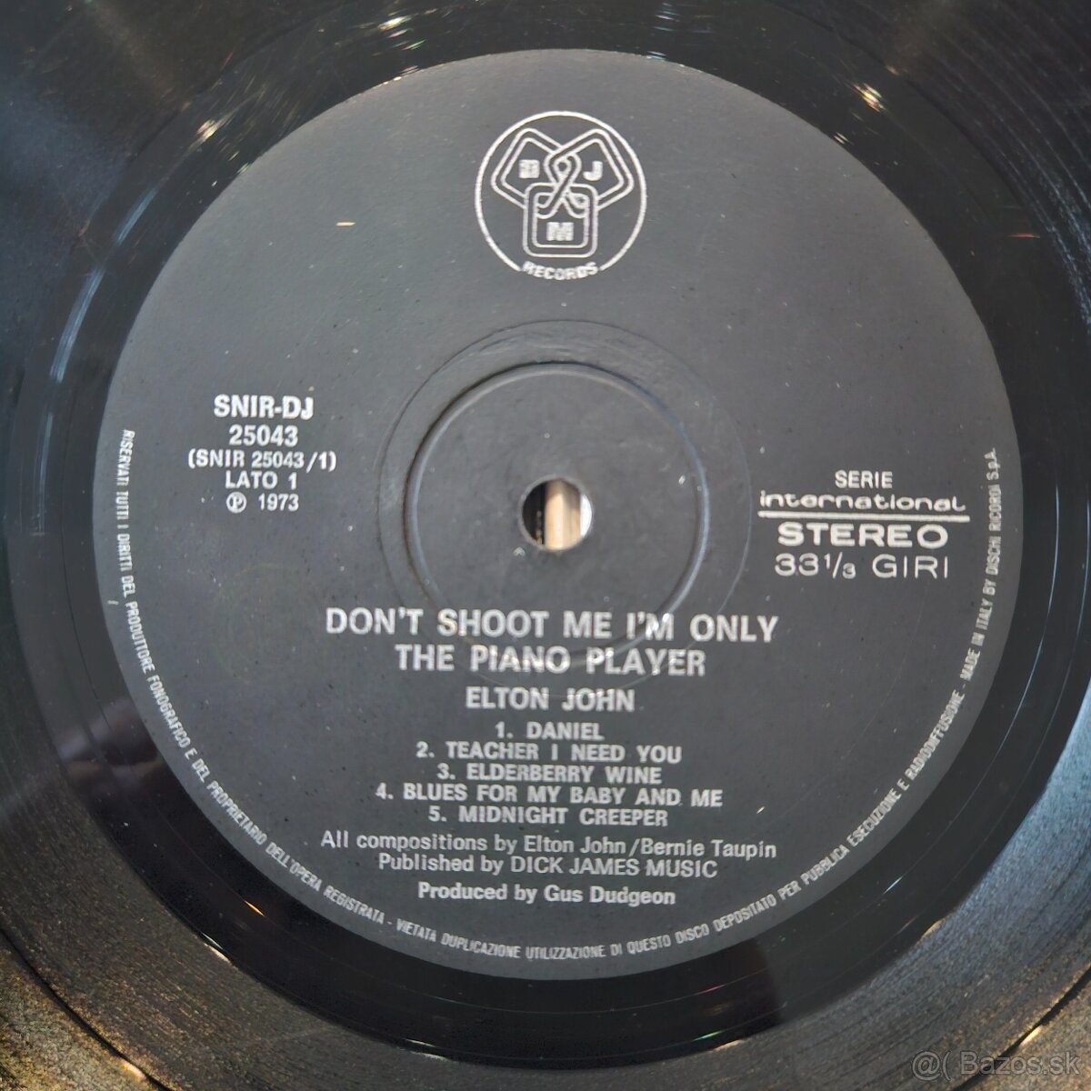 LP Elton John- Don´t shoot me I´m only the piano player - 8