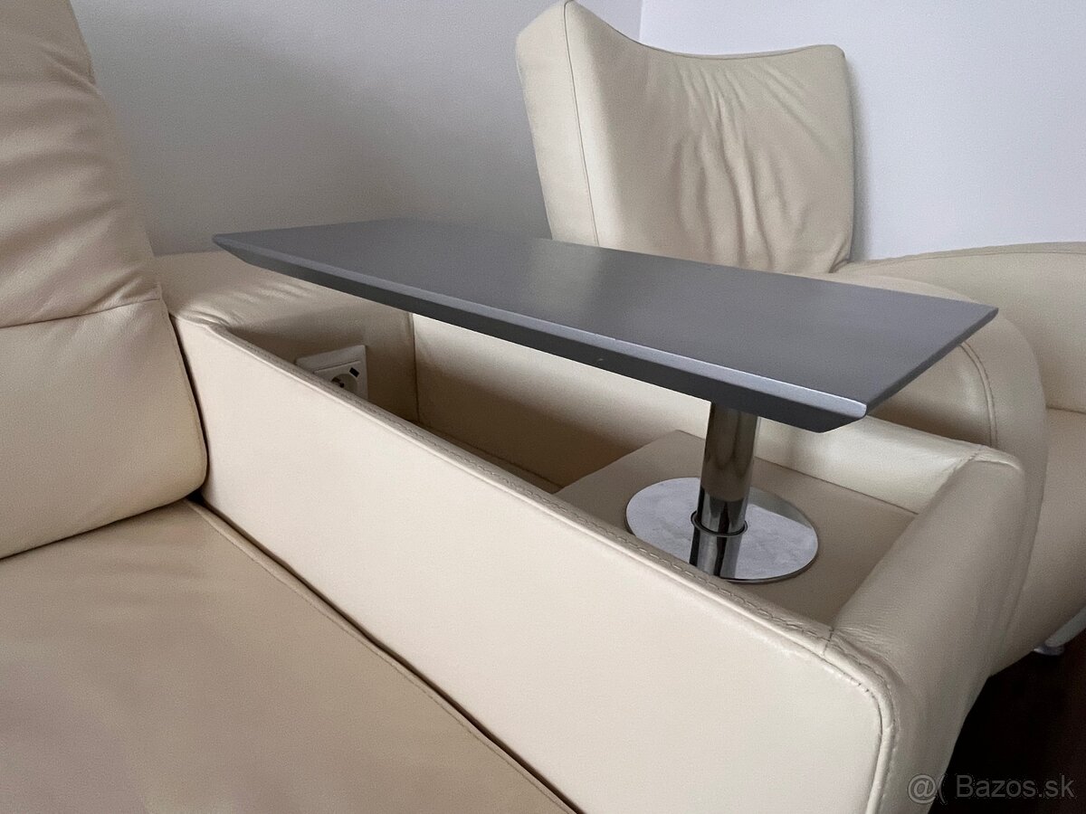 Predám kožený gauč PHASE v tvare L - 8