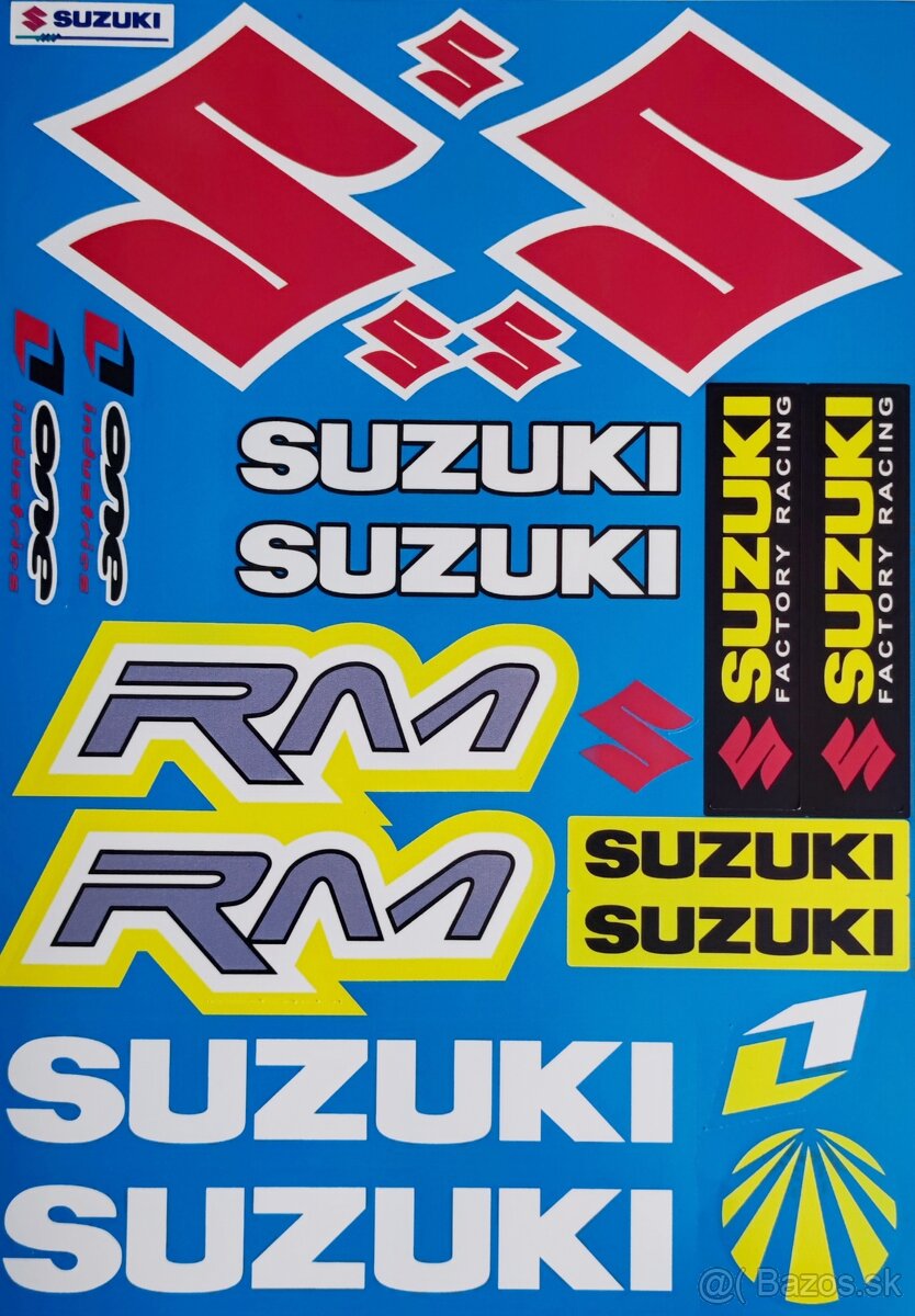 Predám nálepky Suzuki - 8