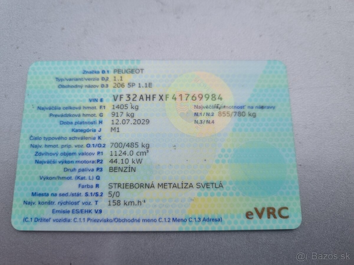 Peugeot 206 1.1 44KW - 8
