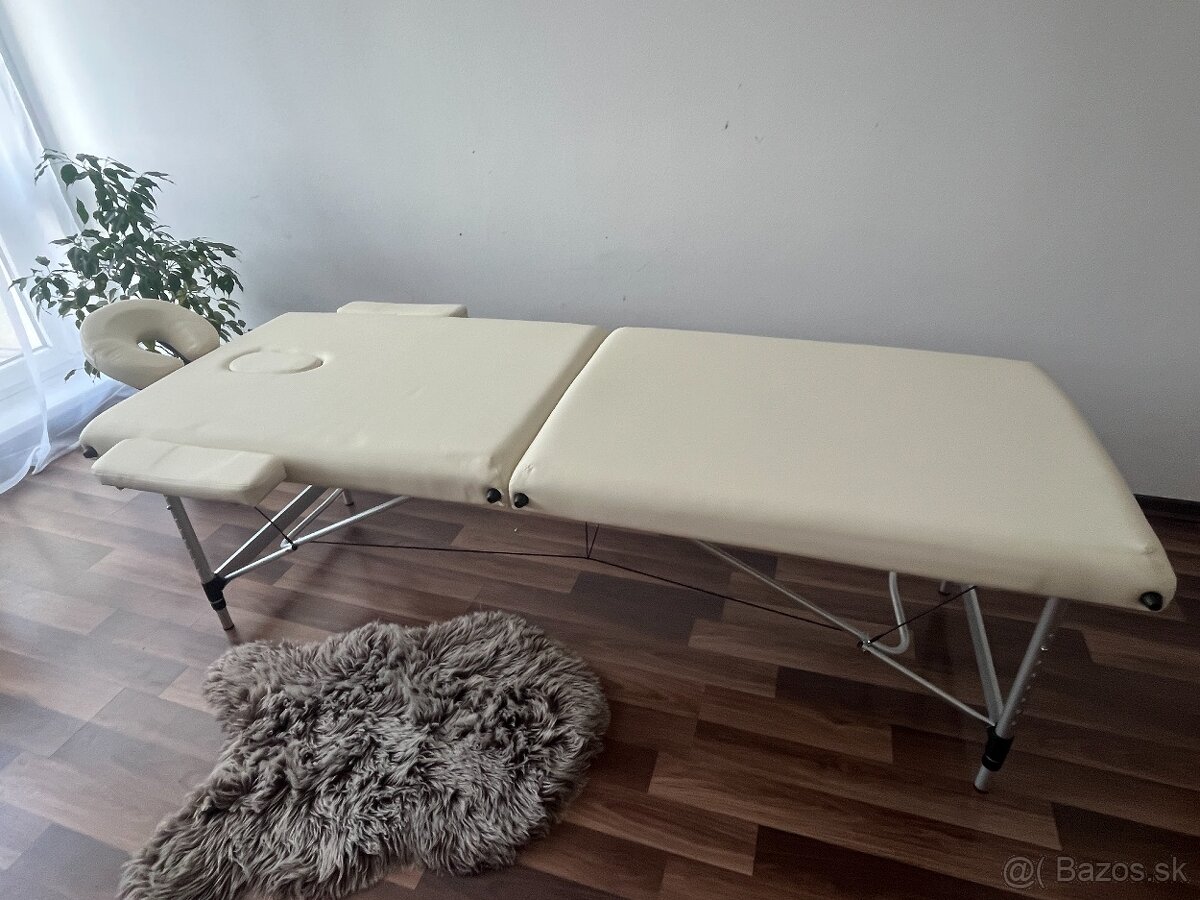 Predám dvojsegmentový hliníkový masérsky stôl - 8