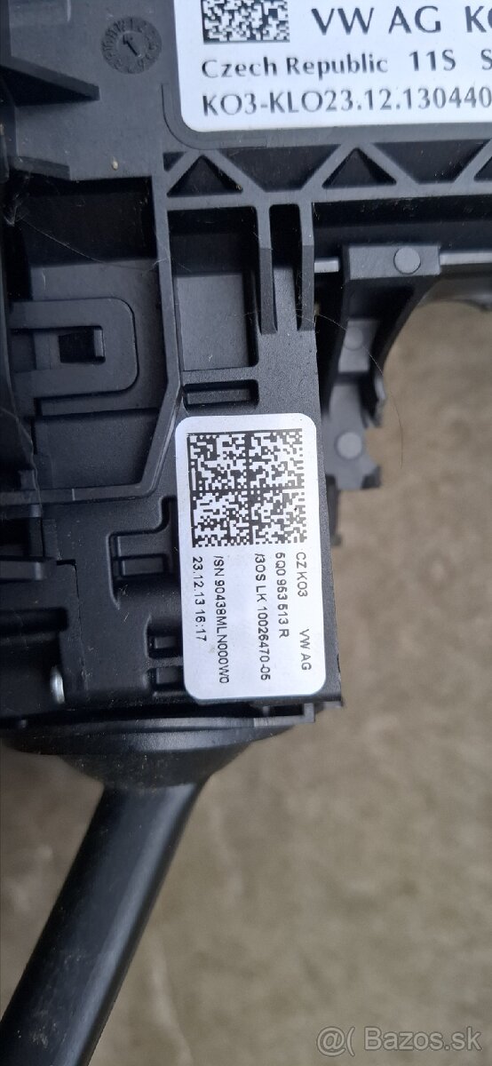 Podvolantový krúžok s páčkami Škoda Octavia 3 - 8