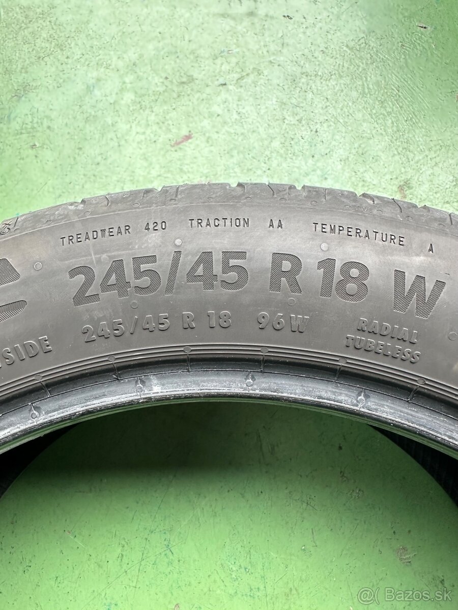 245/45 R18 96W CONTI SEAL CONTINENTAL ECOCONTACT 6 - 8