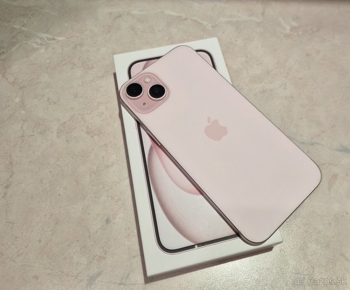 Iphone 15 plus , Pink 128 GB - 8