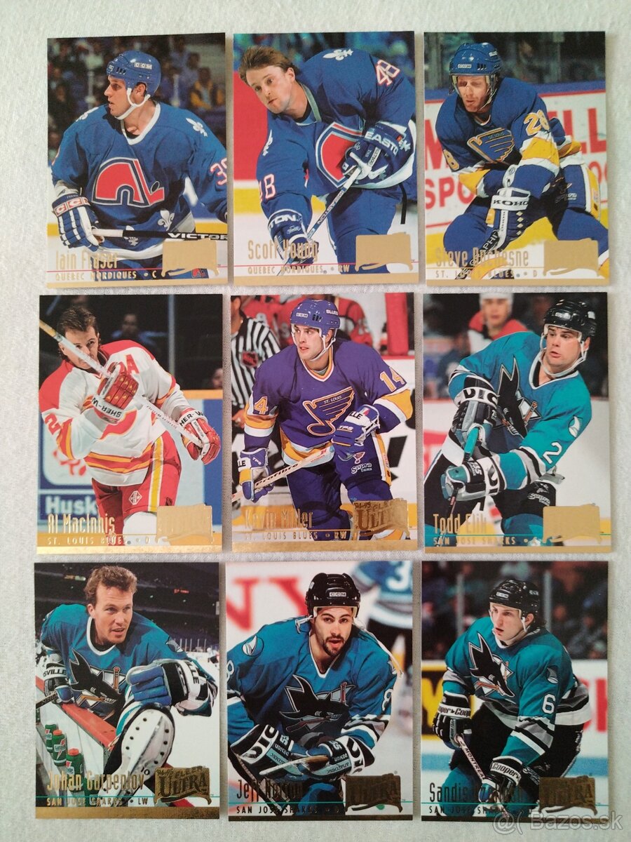 Hokejové kartičky Fleer ultra 94/95 - 8