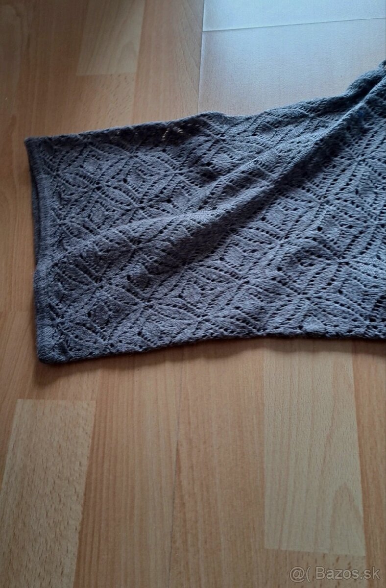 H&M nový teplí úetový kardigán šaty S/M - 8