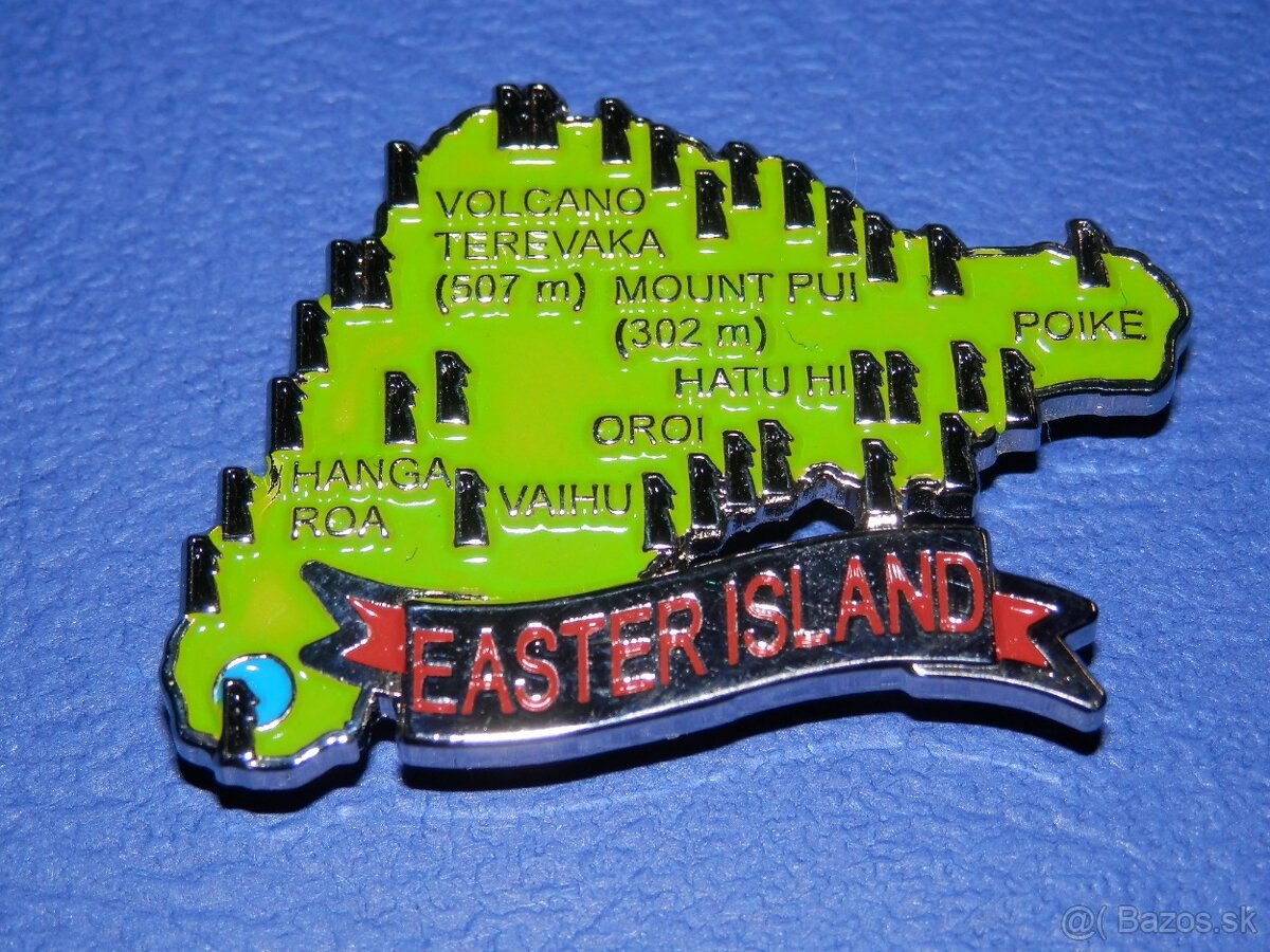 Magnetky kovové mapy - 8