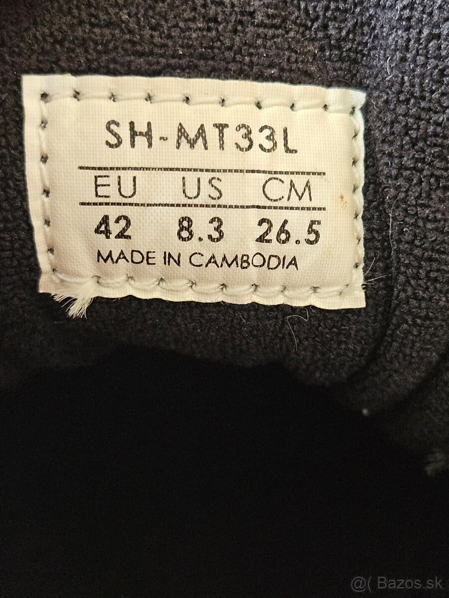 Predám topánky na bicykel Shimano - 8