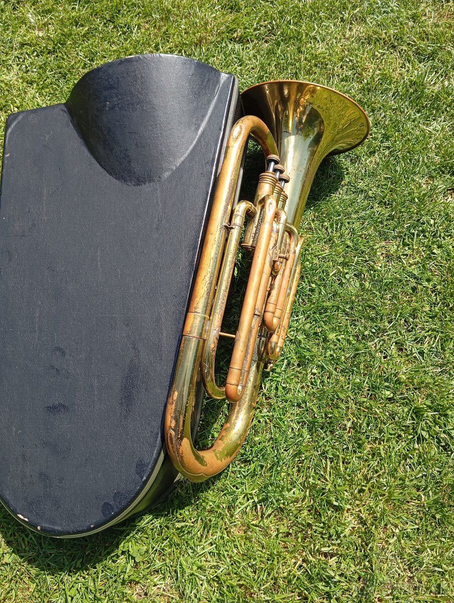 Stará trúbka Bariton Roh - 8