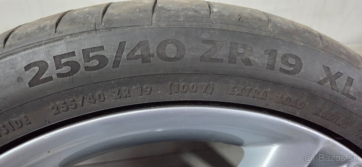 Letné kolesá originál Audi 5x112 255/40R19 - 8
