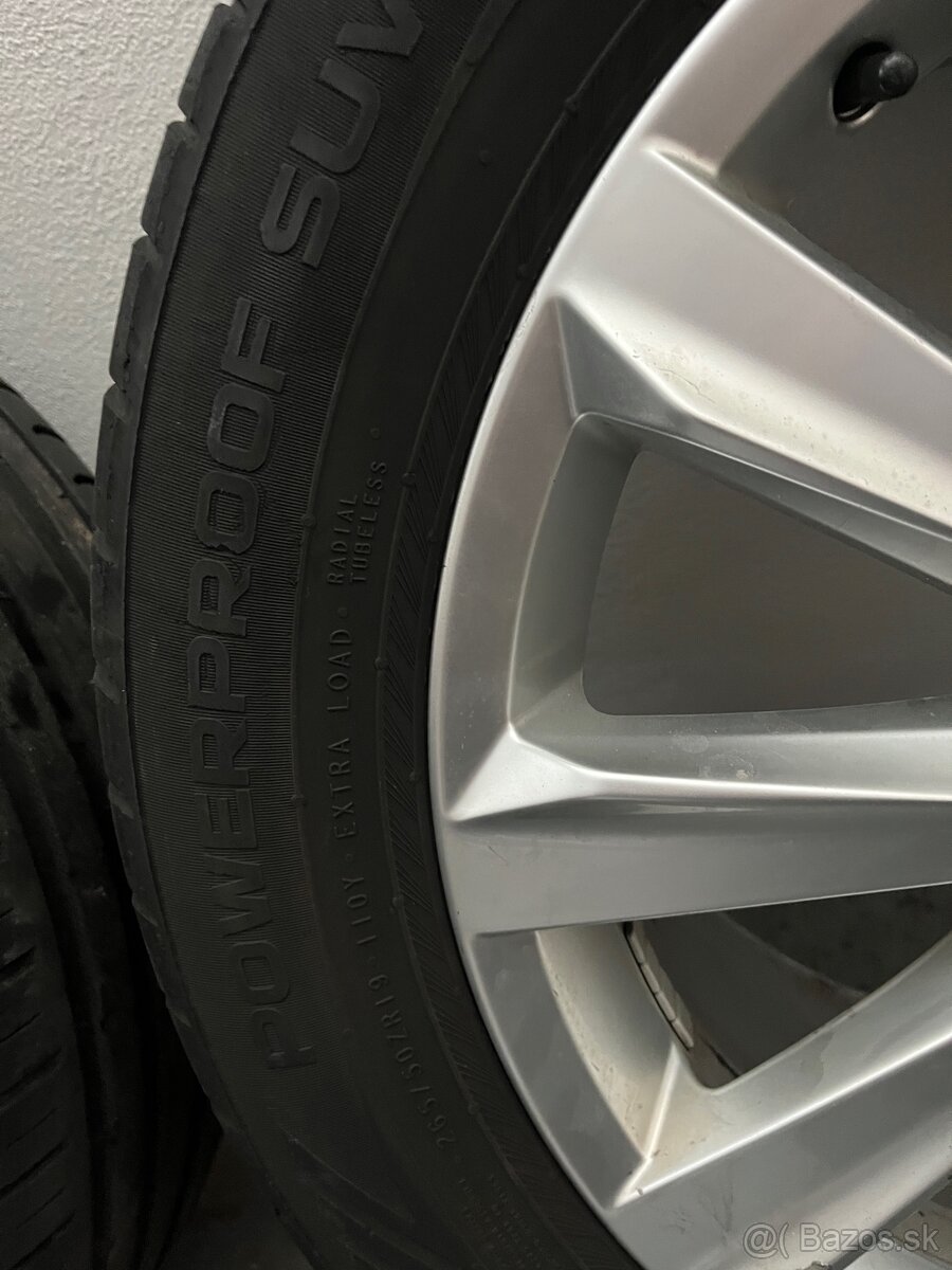 ALU original disky VW Touareg - 8