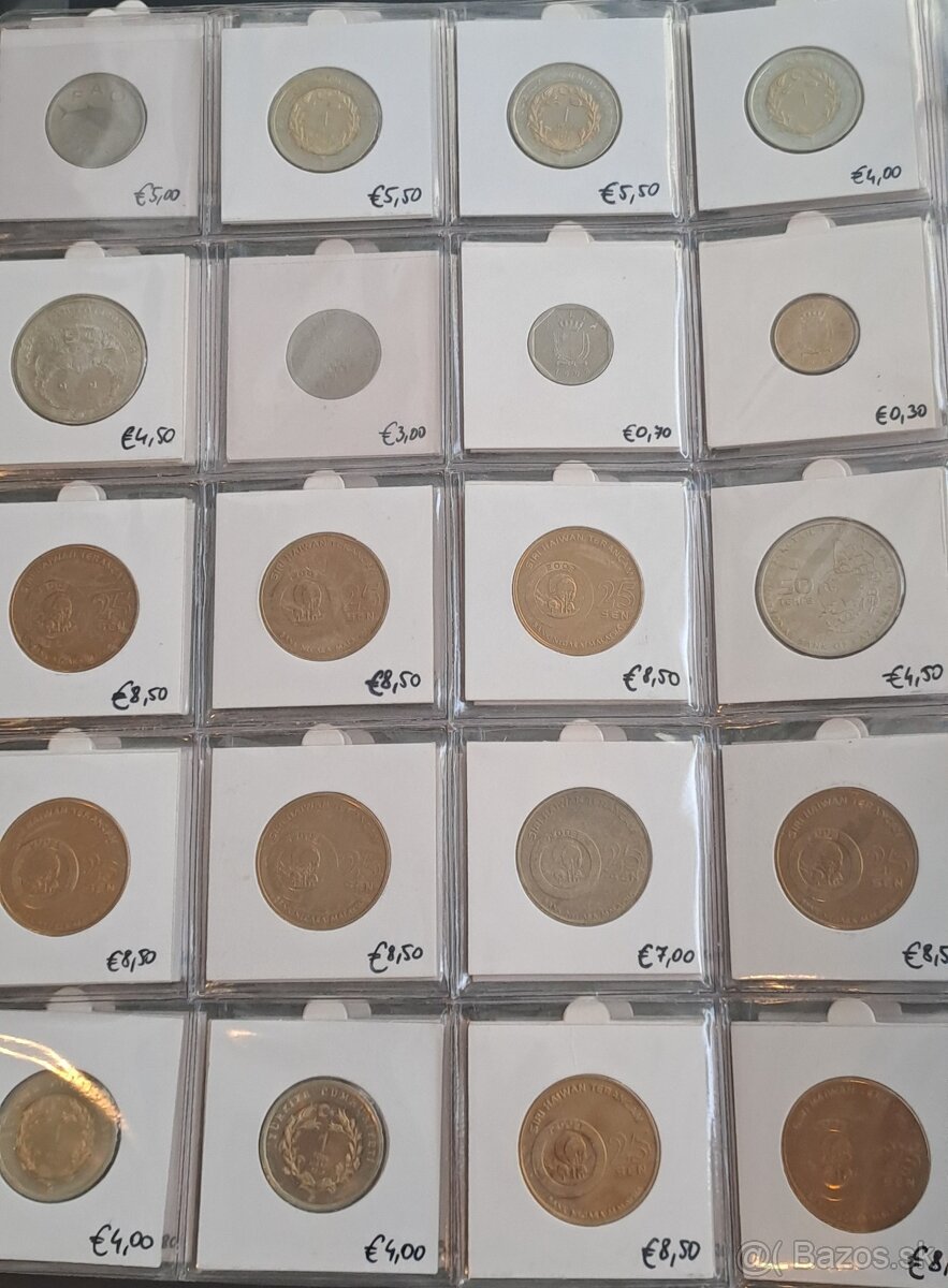 Predám rôzne svetové mince - 8