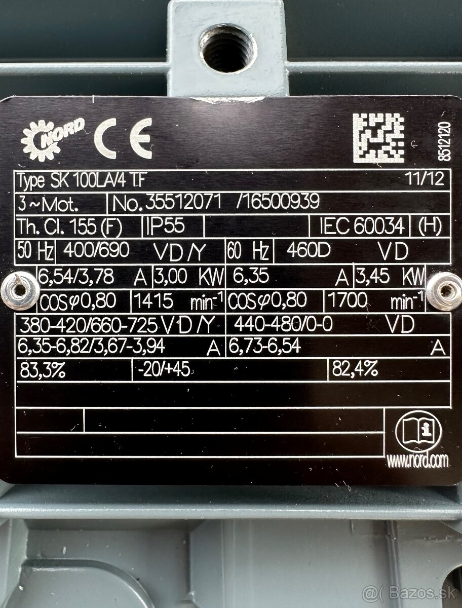 Prevodovky SEW, NORD - 8