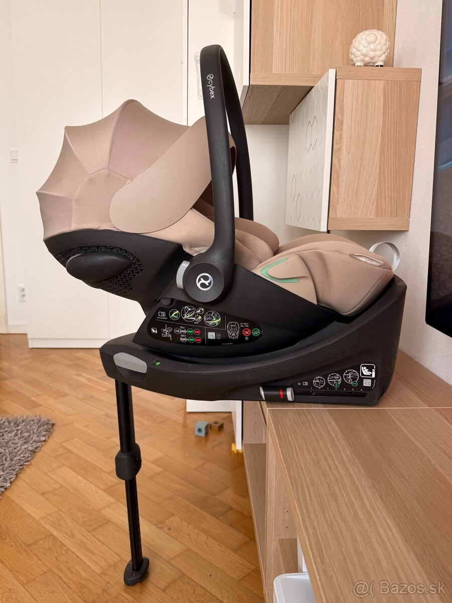 Cybex Cloud G plus Almond beige, Base G - 8