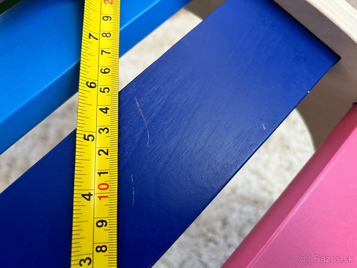 Dúhová Montessori hojdačka - 8