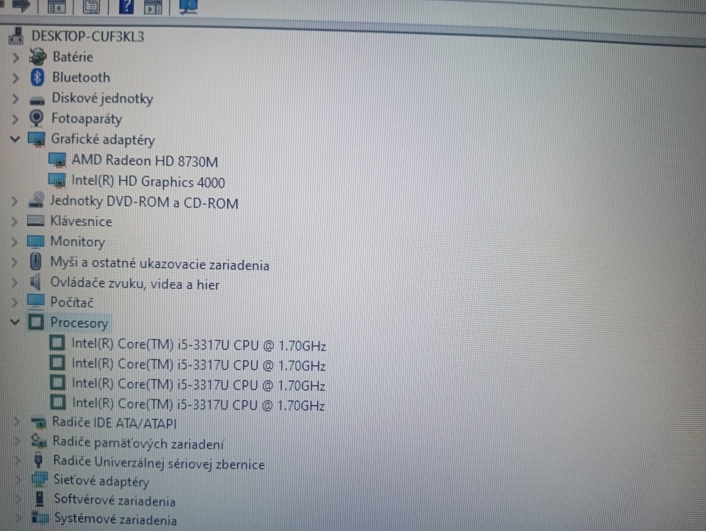 predám veľký 17" ntb DELL / Intel core i5 / 8gb ram / HDMI - 8