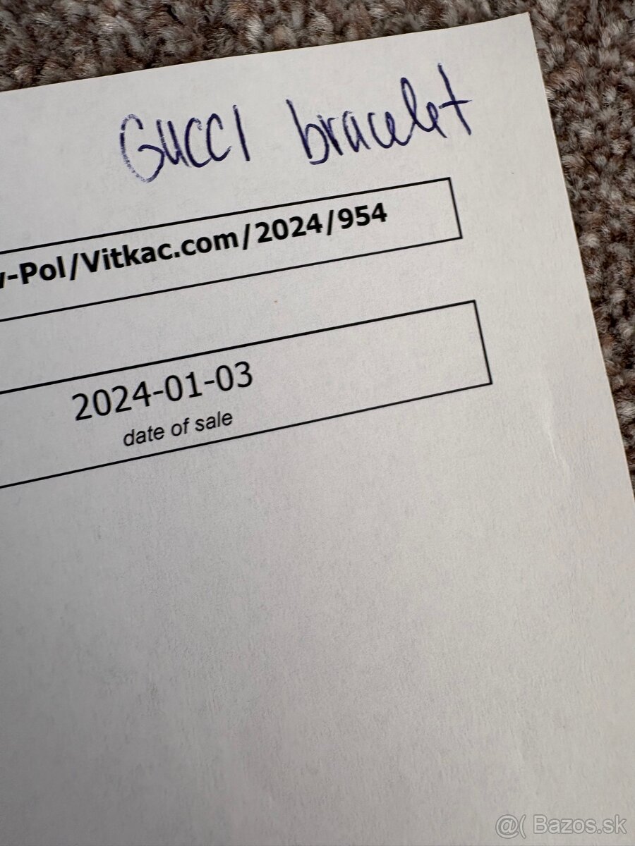 Gucci originál blondie náramok, pc 319€ - 8