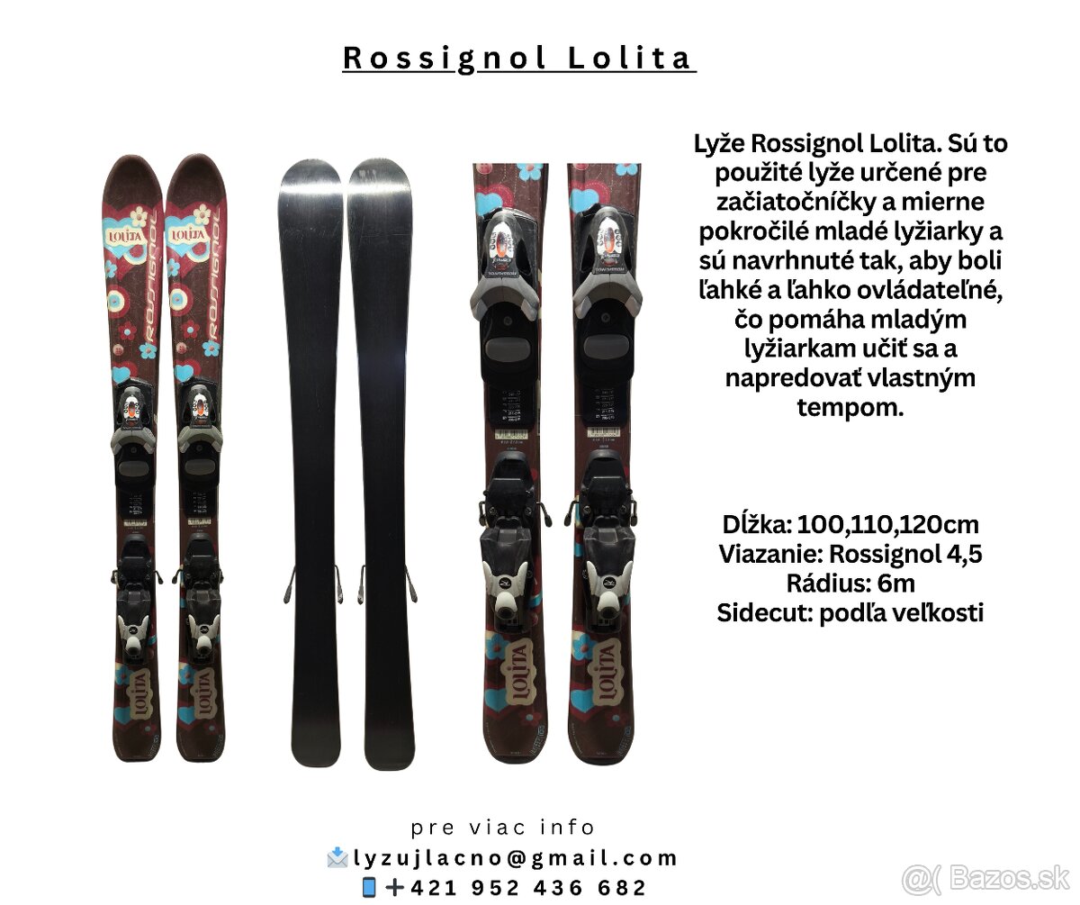 Detské lyže a lyžiarky - 8