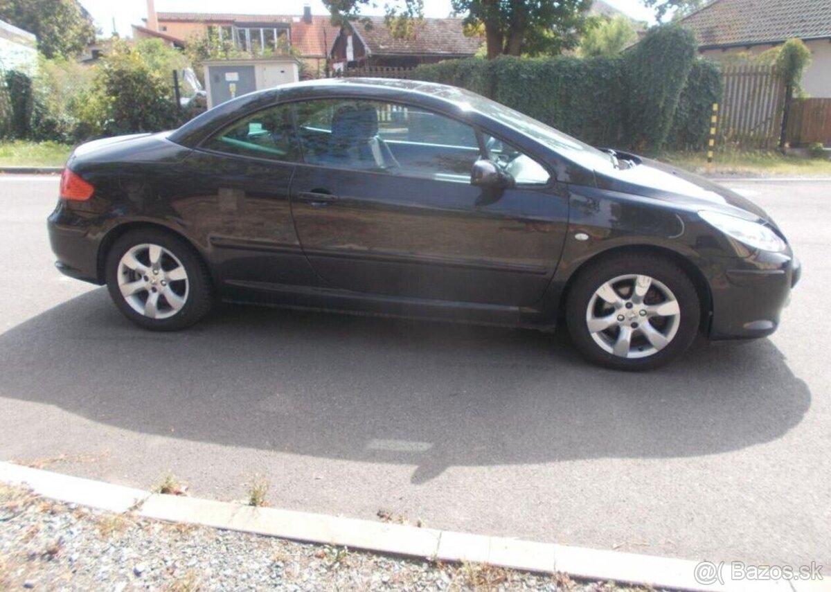 Peugeot 307 1,6 CC 80KW ,nová STK benzín manuál 80 kw - 8