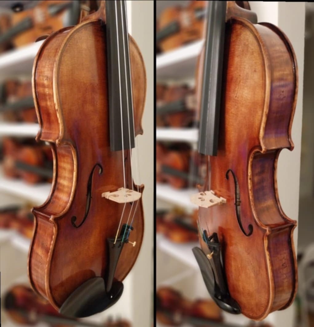 husle 4/4 Guarneri Del Gesu " Lord Shaftsbury 1731" model - 8