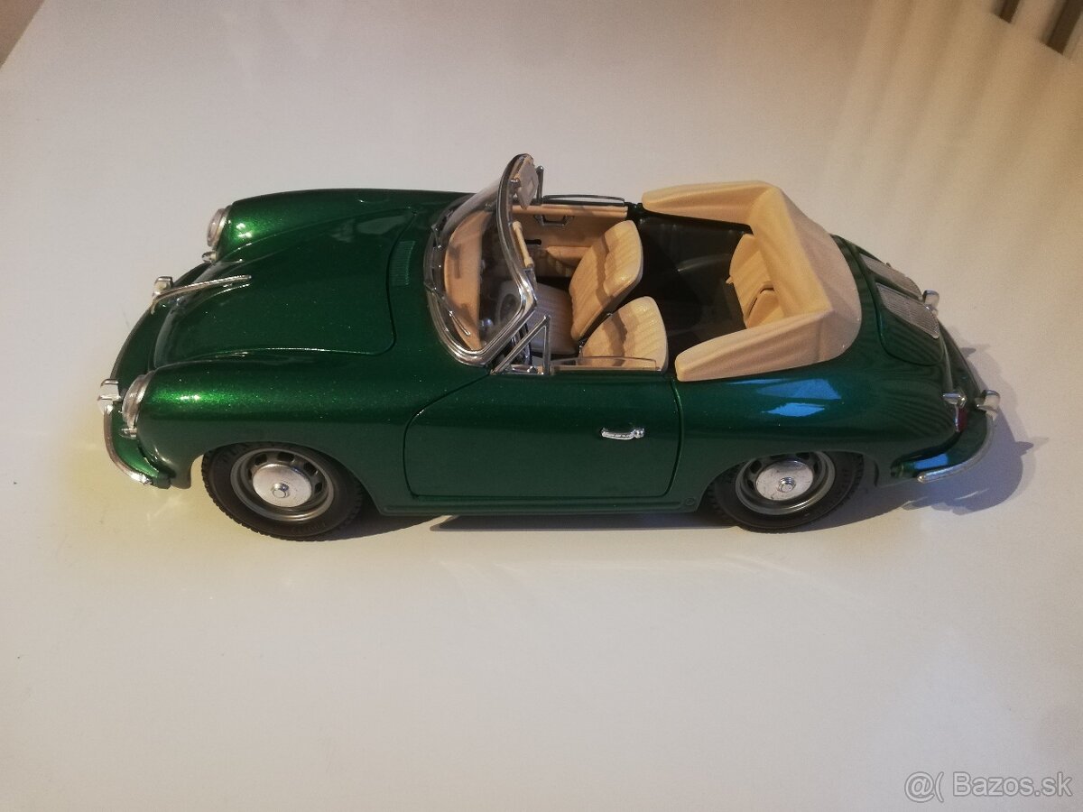 1:18 Porsche 356B Cabriolet 1961 zelena - 8