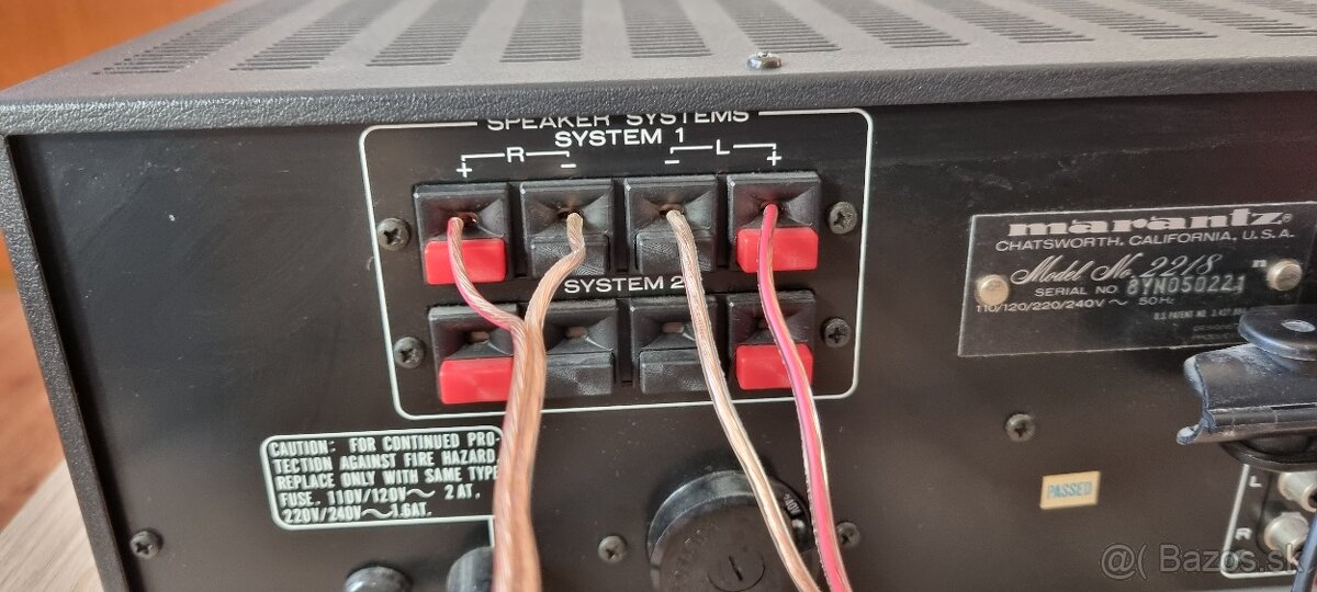 marantz 2218 made in Japan 1978 - 8