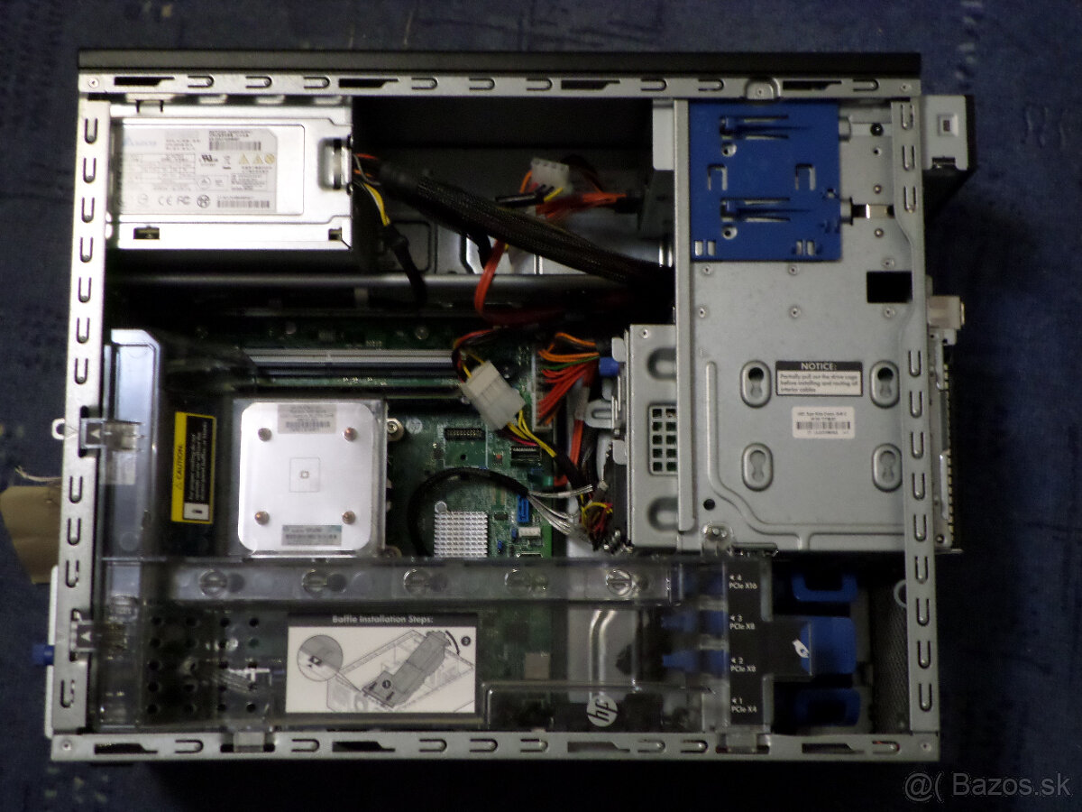 Server HP Proliant ML310e Gen8 V2 + LSI MegaRAID - 8